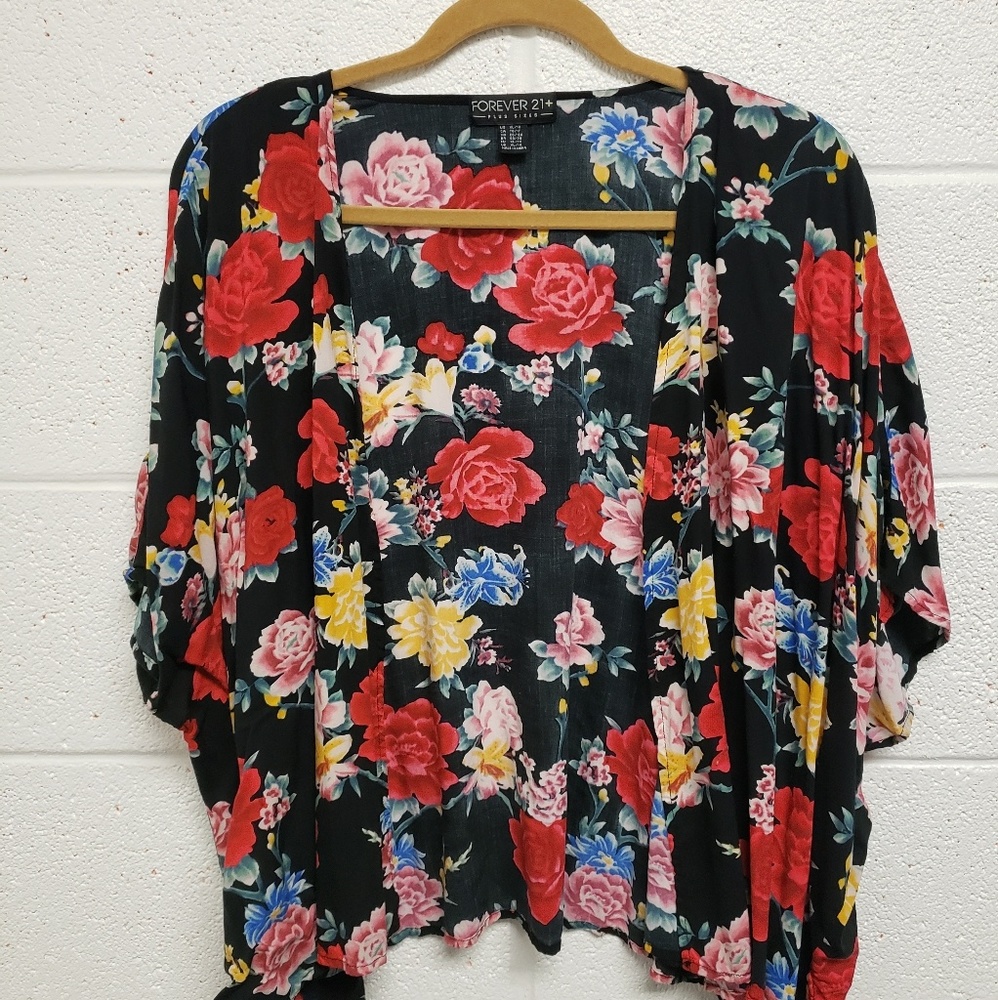Floral kimono